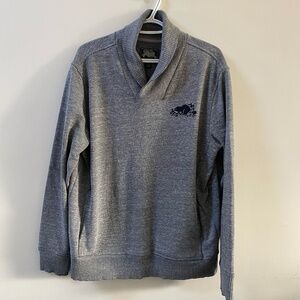 Roots Canada men's cowl neck sweater size Large